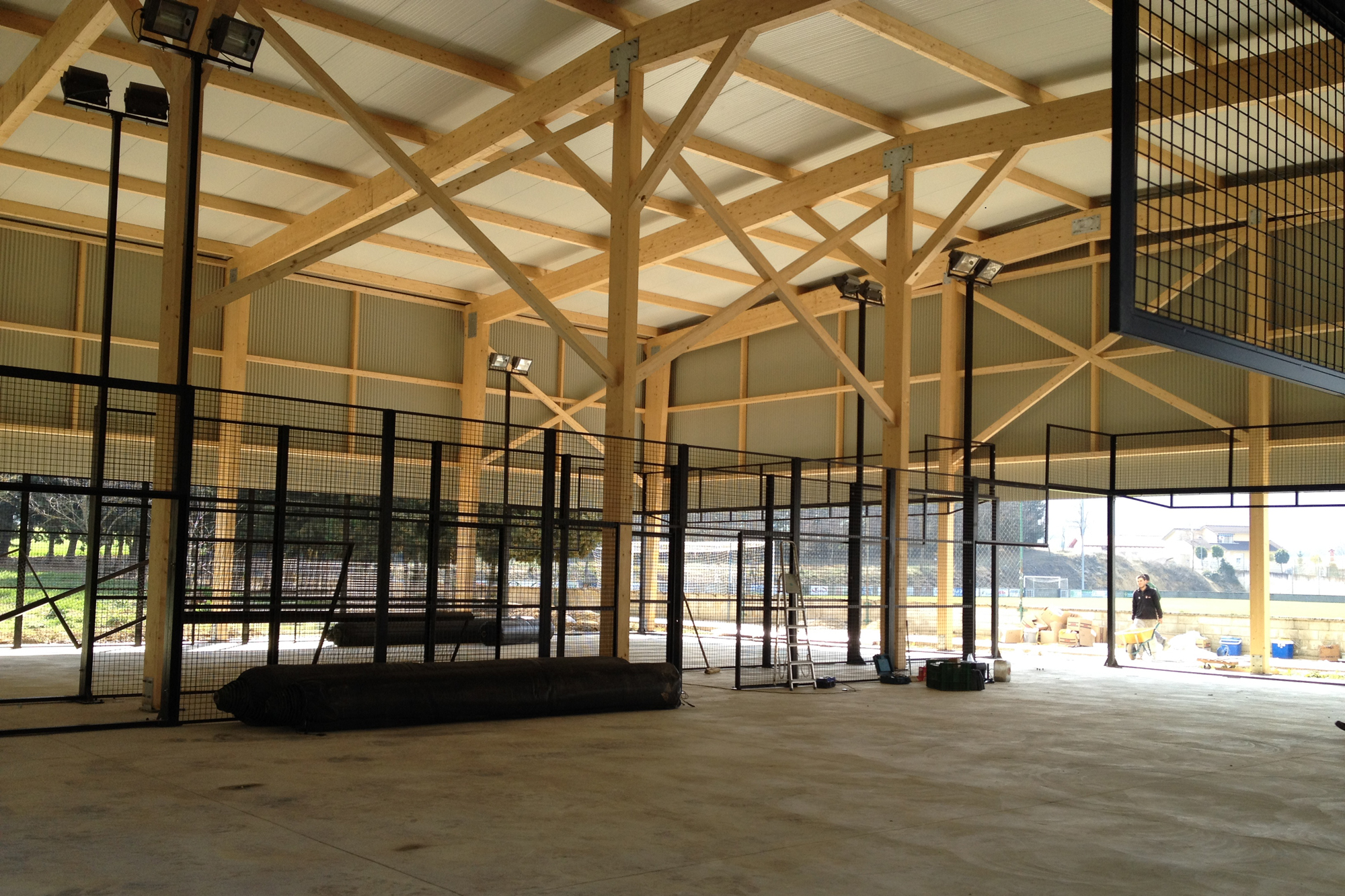 ESPACIO CUBIERTO PARA PISTAS DE PADEL, VILLATUERTA